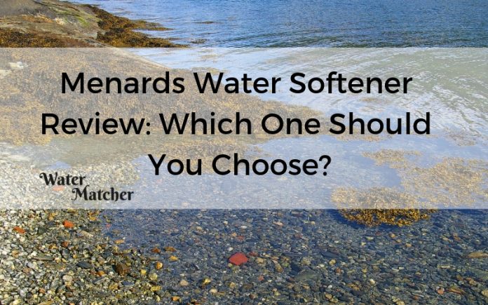 Menards Water Softener Review