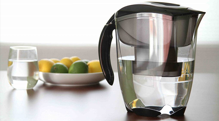 Mavea filter pitcher on the table