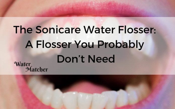 The Sonicare Water Flosser