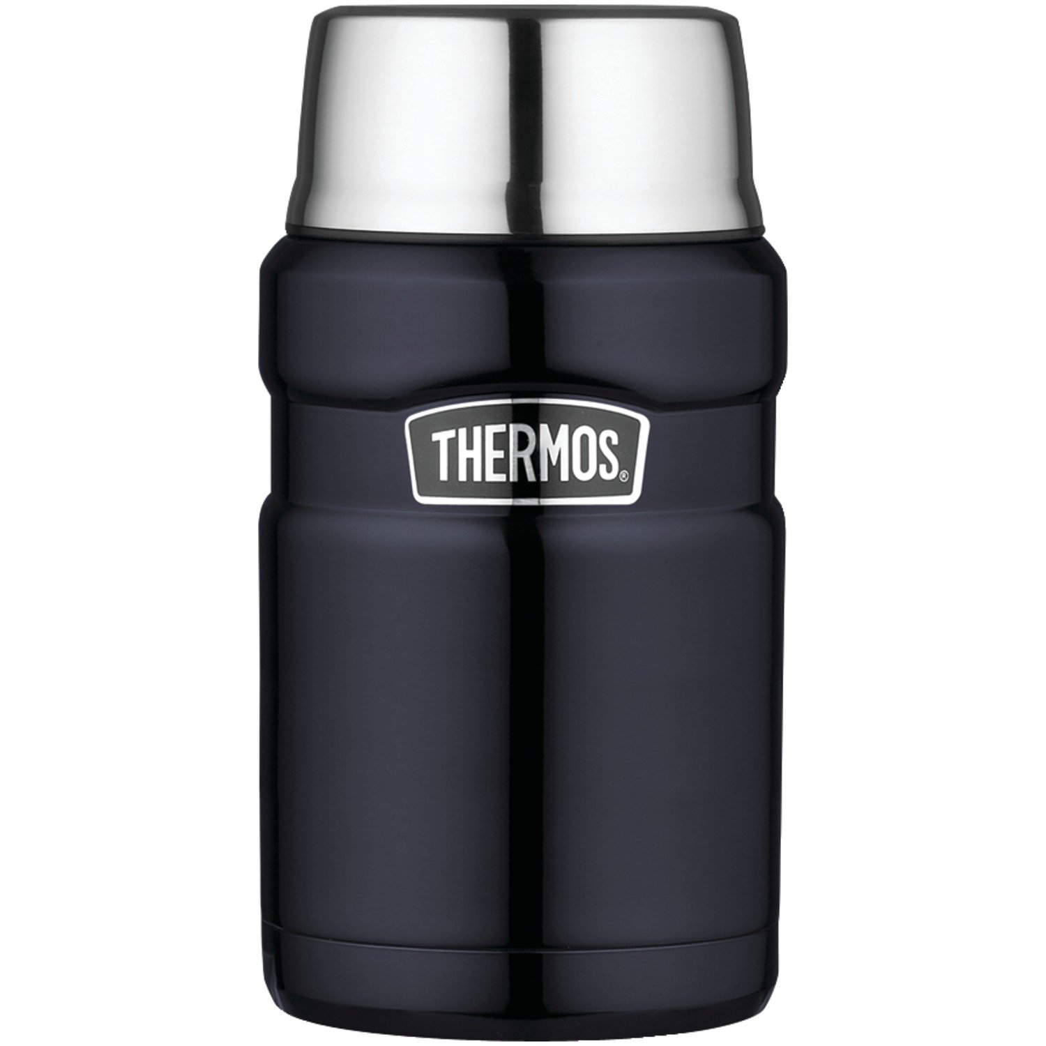 Thermos Stainless King 24 Ounce Food Jar, Midnight Blue