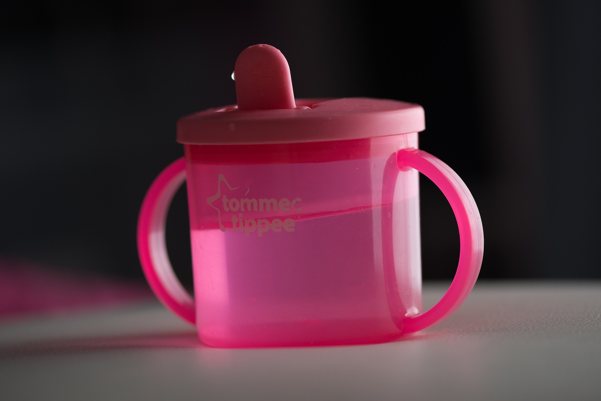 Pink Tomme Tippee Sippy Cup